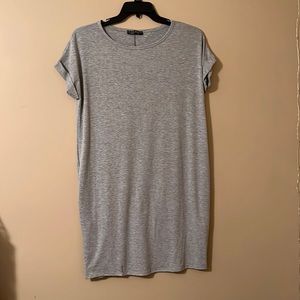 gray dress